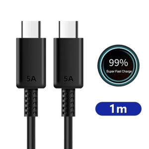 5A 45W PD Dual USB C Fast Charging Cable for Samsung S22 Plus S23 S24 Ultra Note20 A53 A54 A55 Quick Charger Type C Data Line 2m