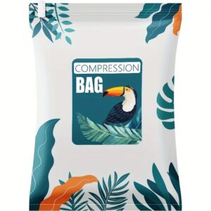 1/3/4/5/8 pcs Large Capacity Vacuum Compression Bag, Dustproof Pouch, Lightweight Clothes Bag For Travel,Blanket storage bag