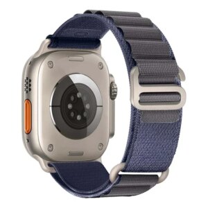 Nylon Strap for Apple Watch Ultra 2 Band 49mm 44mm 45mm 40mm 41mm 42mm 44Mm Nylon Bracelet Correa Iwatch Series 9 8 7 SE 9 6 5 4