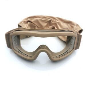 Military Tactical Goggles Windproof Airsoft Paintball Glasses Men’s Women War Game Glasses Camping Hiking Sand Prevention UV400