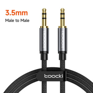 Toocki Aux Cable 3.5mm Jack Audio Cable for Computer Headphone Samsung Xiaomi Redmi Laptop Car Male to Male Audio Wire