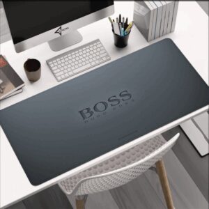 Computer Table H-Hugo-Boss Pc Gaming Setup Accessories Gamer Desk Mat Mouse Pad Large Mousepad Anime Mats Office Xxl Mause Pads