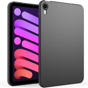 Silicone Tablet Case For iPad Air 5 4 mini 2 3 4 ipad 5 6 7 8 9 10 Gen Pro 11” 12.9” Flexible Soft TPU Black Shell Back Cover