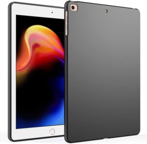 Silicone Tablet Case For iPad Air 5 4 mini 2 3 4 ipad 5 6 7 8 9 10 Gen Pro 11” 12.9” Flexible Soft TPU Black Shell Back Cover