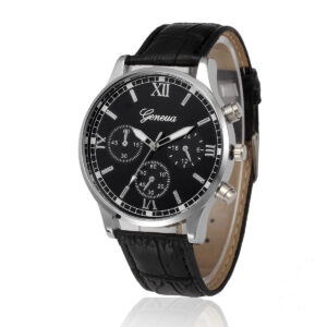 Fashion Mens Watches Top Brand Luxury Men’s Quartz Wrist Watch Leather Belt Business Military Male Clock relogios masculino