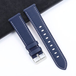 20mm 22mm Genuine Leather Watch Strap Band for Huawei WatchGt 2 3 Pro for Amazfit GTR Bracelet Quick Release Men Women WristBelt