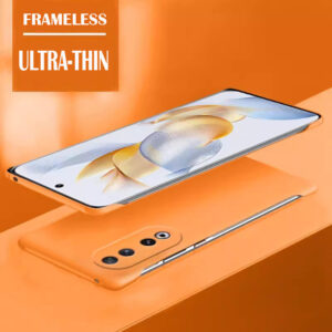 Pure Color Frameless Slim Skin Hard PC Back Cover For Huawei Honor 90 100 Bumper Cases Honor 100 Pro ShockProof Case Fundas