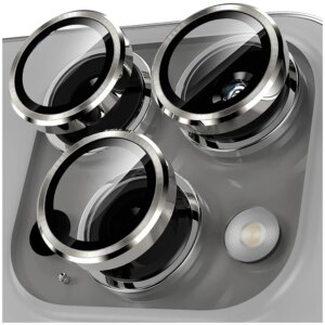 3-2pcs Camera Lens Protector For iPhone 12 13 14 15 Pro Max 13 Mini Metal Ring Protector Glass Camera Lens For iPhone 14 Pro Max
