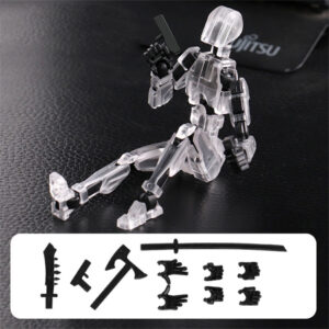 Multi-Jointed Movable Shapeshift Robot 3D Printed Mannequin Dummy Lucky 13 Robot movable figures adult toys children’s toys