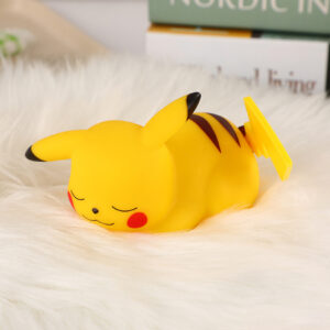 Pokemon Pikachu Night Light Cute Anime Soft Light Bedroom Bedside LED Light Room Decoration Christmas Children’s Toy Gift