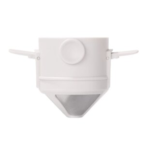 Foldable Portable Coffee Filter Coffee Maker Stainless Steel Drip Coffee Tea Holder Reusable Paperless Pour Over Coffee Dripper