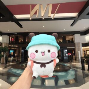Yier Panda Bear Dolls Cute Bubu Dudu Plush Toy Lovely Cartoon Stuffed Soft Plushies Home Decoration for Boyfriend Girlfriend