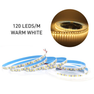 LED Strip Light 12V DC SMD 2835 120LEDs/M 1M 2M 3M 4M 5M Tira LED Stripe Tape Warm White 240LEDs/M Flexible Indoor Home Lighting