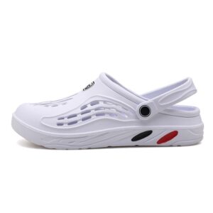 Summer Men Sandals Light EVA Men’s Casual Shoes Hole Shoes Clogs Lovers Home Garden Outdoor Male Beach Flat Slippers Big Size 49