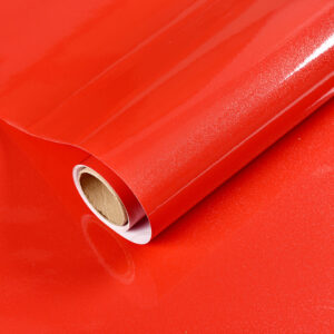 Shiny Red Contact Paper Vinyl Self Adhesive Wallpaper For Kitchen Countertop Cabinets Wardrobe Furniture Decorative DIY Stickers