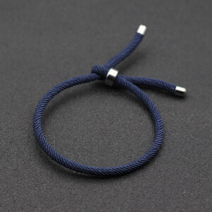 New Minimalist Rope Bracelet Men 100% Unfading Stainless Steel Braclet Adjustable Cord Chain Braslet Pulseira Homme Gift For Him