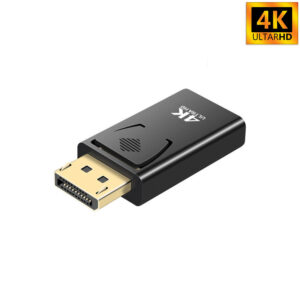 NNBILI 4K Display Port to HDMI-Compatible Adapter Male to Female DP to HDMI-Compatible Video Audio HD Cable for Laptop Projector