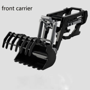 1/24 Remote Control Tractor Trailer 2.4G RC Tractor Simulated Engineering Construction Truck Model Toys Farming Machine