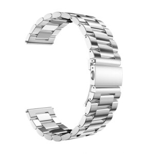 20mm strap For Samsung Galaxy watch 6/5 pro/4/Classic Stainless Steel 22mm metal link bracelet amazfit GTS-GTR-4-3-2e-mini band