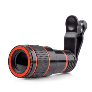 20X Long Focus Mobile Phone Lens 8x 12x HD Zoom Monocular Phone Camera Len External Clip Phone Telescope Lens for iPhone Android