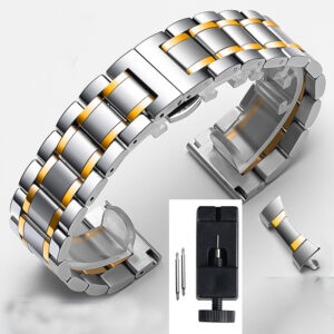 Watch Band For LONGINES WatchBand Stainless Steel Bracelet Original Master Crescent 12/13/14/15/16/17/18/19/20/21/22/24mm Strap