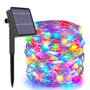 Solar LED String Lights Outdoor Waterproof Festoon Garden Decor Christmas Fairy Garland String Lights