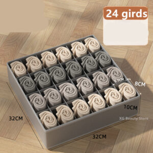 7/16/24 girds Sports Bra Underwear Storage Box Panties Socks Storage Boxes Wardrobe Clothes Organizer Cabinet Drawers Box