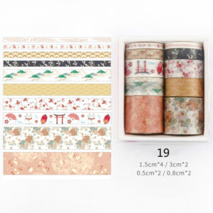 Mr Paper 26 Designs 10pcs/box Cute Cartoon Animals Washi Tapes Scrapbooking DIY Deco Creative Japanese Kawaii Masking Tapes