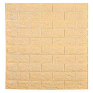 3MM 10/20PCS Self-adhesive 3D Brick Wallpaper PE Foam Wall Panels Stickers Waterproof Wallpaper Home Decoration