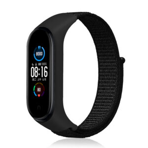Bracelet for Mi Band 7 6 5 Strap Nylon Sport Loop Watch Belt Miband Strap Wristband for Xiaomi Mi Band 4 3 Bracelet Nylon Strap