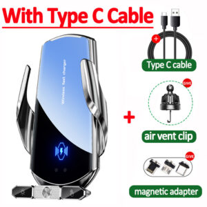 30W Car Wireless Charger Magnetic Fast Charging Station Air Vent Stand Car Phone Holder Mount For iPhone 14 13 12 Samsung Xiaomi
