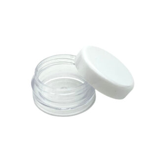 10pcs 5g/10g/20g Empty Plastic Cosmetic Makeup Jar Mini Face Cream Pots Transparent Sample Bottles Eyeshadow Lip Balm Containers