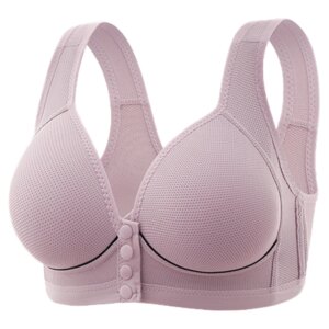 Thin Pregnant Women’s Breastfeeding Underwear With Front Buckle Closure Seamless and Anti Sagging Women’s Tank Top Bra