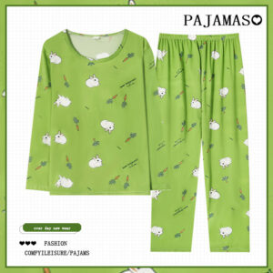 Women’s Pajamas New Mori Cute Pajamas Female Spring and Autumn Thin Section of Long-Sleeved Trousers Student Homewear Suit