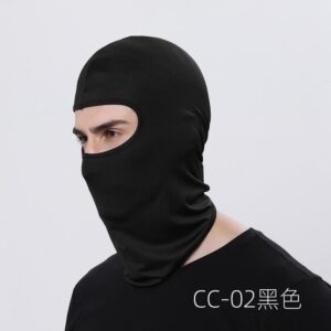 Balaclava Mask For Men Cycling Cap Motorcycle Sun Protection Full Face Cover Fishing Hat Bicycle Bike Bandana Neck Gaiter Black