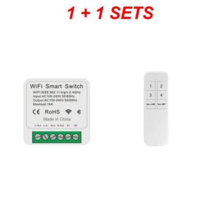 EWeLink Wifi 16A MINI Smart Switch Supporte APP Control Timer Wireless Switches Automation Breaker Works With Alexa Google Home