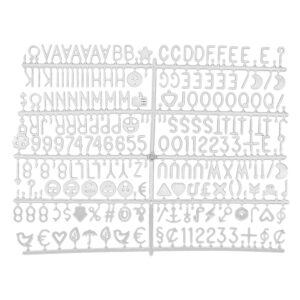 10×10 Inch Home Decor Felt Letter Board Convey Information Corkboard Oak Wood Message Boards Wall Decoration 460 Letters