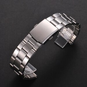 18mm 22mm 20mm Stainless Steel Strap for Samsung Galaxy Watch 6 5 4 40mm 44mm 45mm Active 2 S3 Band for Huawei Amazfit Bracelet