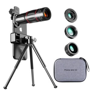 Telephoto Lens 28X HD Phone Camera Lens Telescope Zoom Macro Lens for Iphone Samsung Smartphone Fish Eye Lente Para Celular