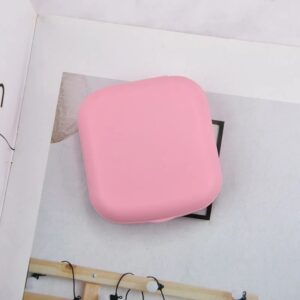 1pcs New Fashion Portable Mini Beauty Eye Box Contact Lens Companion Box Lens Box Care Box Macaron Style