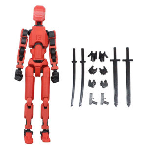 Titan 13 Action Figure T13 Model Figures 3D Printed Multi-Jointed Movable Lucky 13 Action Figure Nova 13 Action Figure Dummy