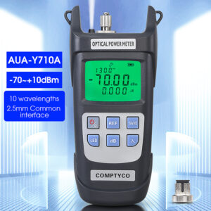 AUA-Y510A/Y710A High Precision Fiber Optic Power Meter With LED Light OPM Optical Power Meter