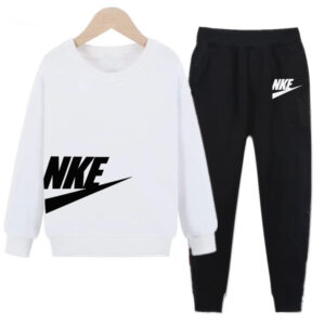 Autumn Kid Boy Clothes Children Girls Letter Printed Sweatshirts Pullover Top And Pants 2 Pieces Suit Sport Outfits Tracksuits