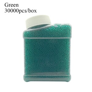 30000pcs/box 7-8mm Gel Balls Water Beads Splat Gun Refill Ammo Polymer Growing Water Balls Vase Decoration Home Decor