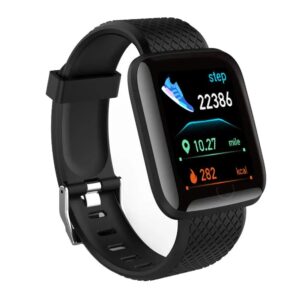 NEW For Men Multifunction Smart Watch Kids Message Remind Music Control Sport Step Calories D13 Smartwatch Alarm Clock 116Plus