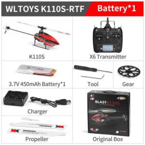 Wltoys XK K110S RC Helicopter 6CH 3D 6G System Remote Control Toy Brushless Motor 2.4G BNF/RTF Compatible With FUTABA S-FHSS