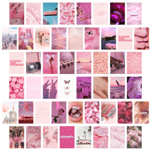 50Pcs Aesthetic Posters Decorative Collage Cards Minimalist Postcards Teens Favors Artistic Painting Dorm Room Wall Decoration