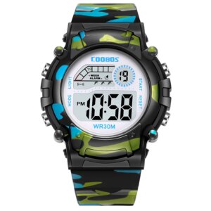 New Military Watch For Child Boy Girl Sport Digital Kids Watches Alarm Date Luminous Waterproof Watches Student Electronic Clock