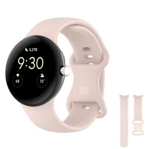 Original Silicone Strap for Google Pixel Watch Metal Buckle Sport Bracelet Correa for Google Pixel Watch 2 Band Accessories