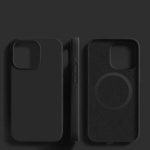 Liquid Silicone Magnetic Cases For iPhone 15 14 11 13 12 Pro Max Plus For Magsafe Case Wireless Charge Cover Phone Accessories